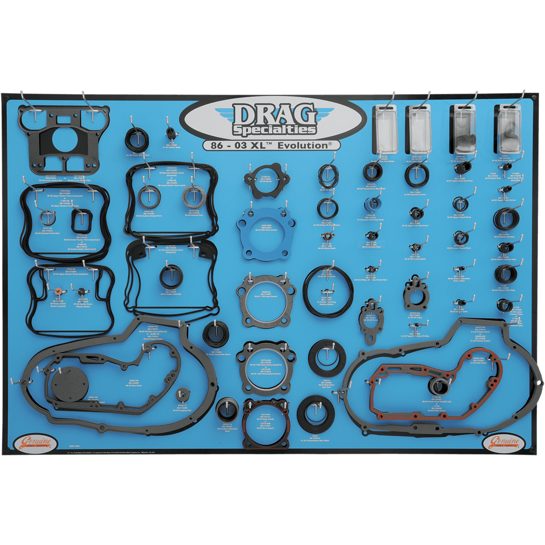 DRAG SPECIALTIES Gasket Board XL/EVO