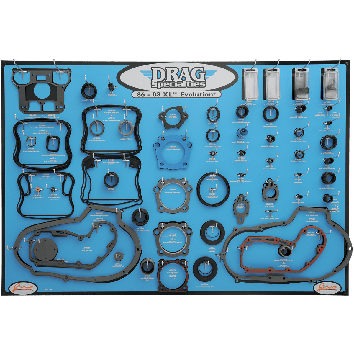 DRAG SPECIALTIES Gasket Board XL/EVO