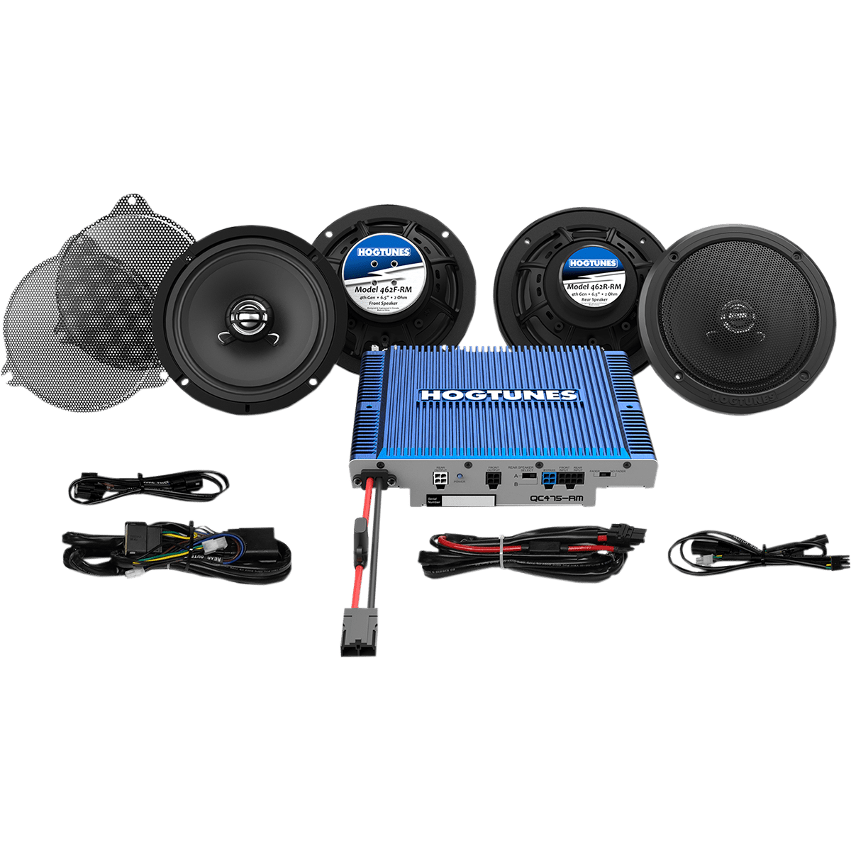 HOGTUNES Speaker/Amp Kit Ultra QC ULTRA 4RM