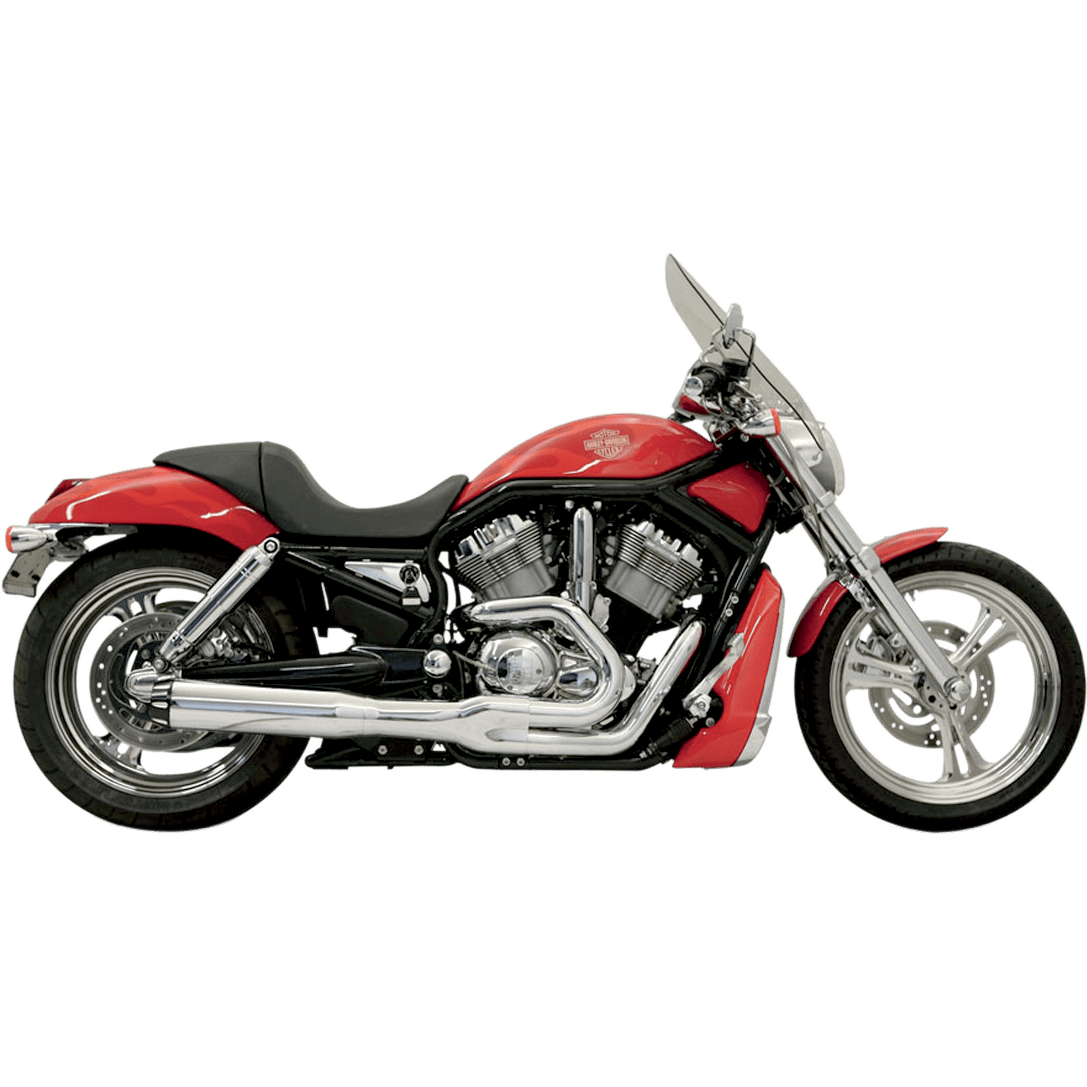 BASSANI XHAUST B1 2:1 Exhaust Chrome 1V18R