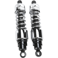 PROGRESSIVE SUSPENSION Shocks 412 Cruiser Series Chrome 13" Standard 4124218C