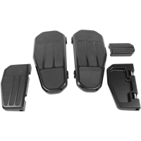 GMA ENGINEERING BY BDL Front/Rear Floorboard Kit Black GMAFB200BK