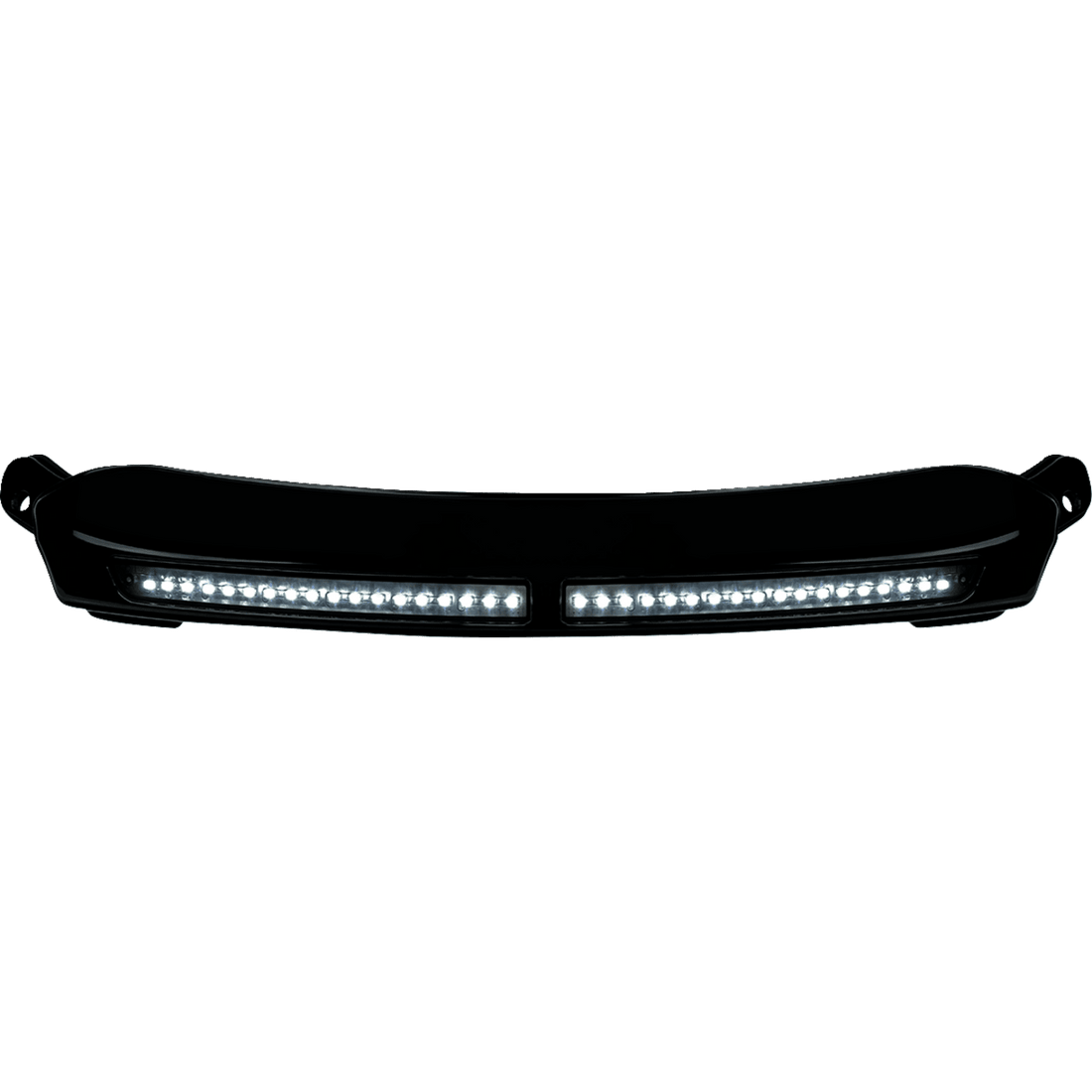 CUSTOM DYNAMICS LED Windshield Trim Gloss Black CDRGCVWB