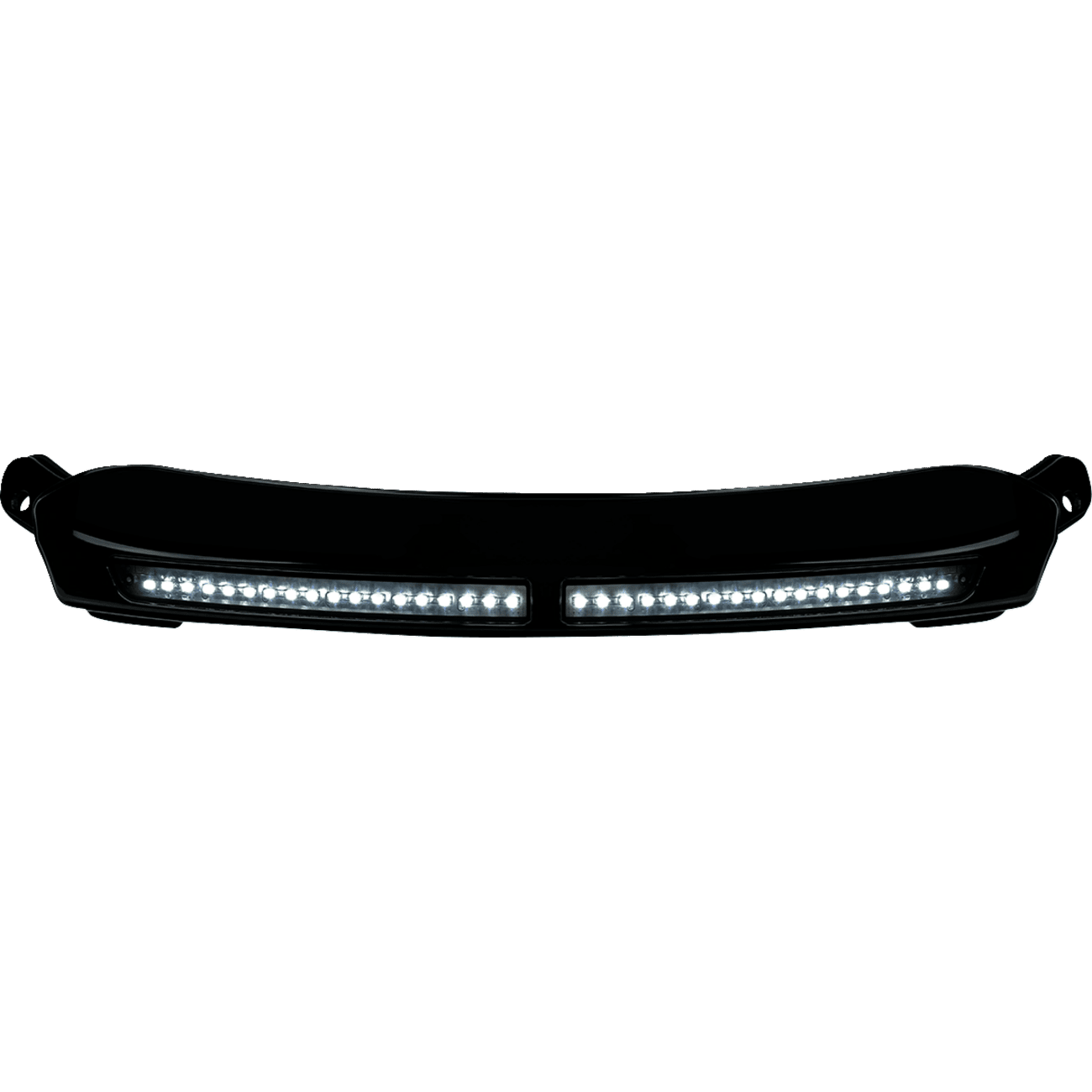 CUSTOM DYNAMICS LED Windshield Trim Gloss Black CDRGCVWB