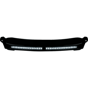 CUSTOM DYNAMICS LED Windshield Trim Gloss Black CDRGCVWB