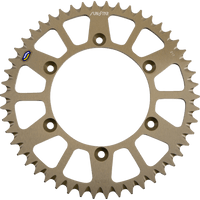 SUNSTAR SPROCKETS Rear Sprocket 50 Tooth Works/Gold 5359250