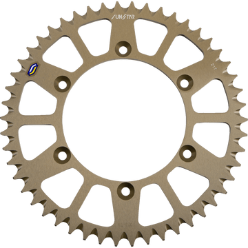 SUNSTAR SPROCKETS Rear Sprocket 50 Tooth Works/Gold 5359250