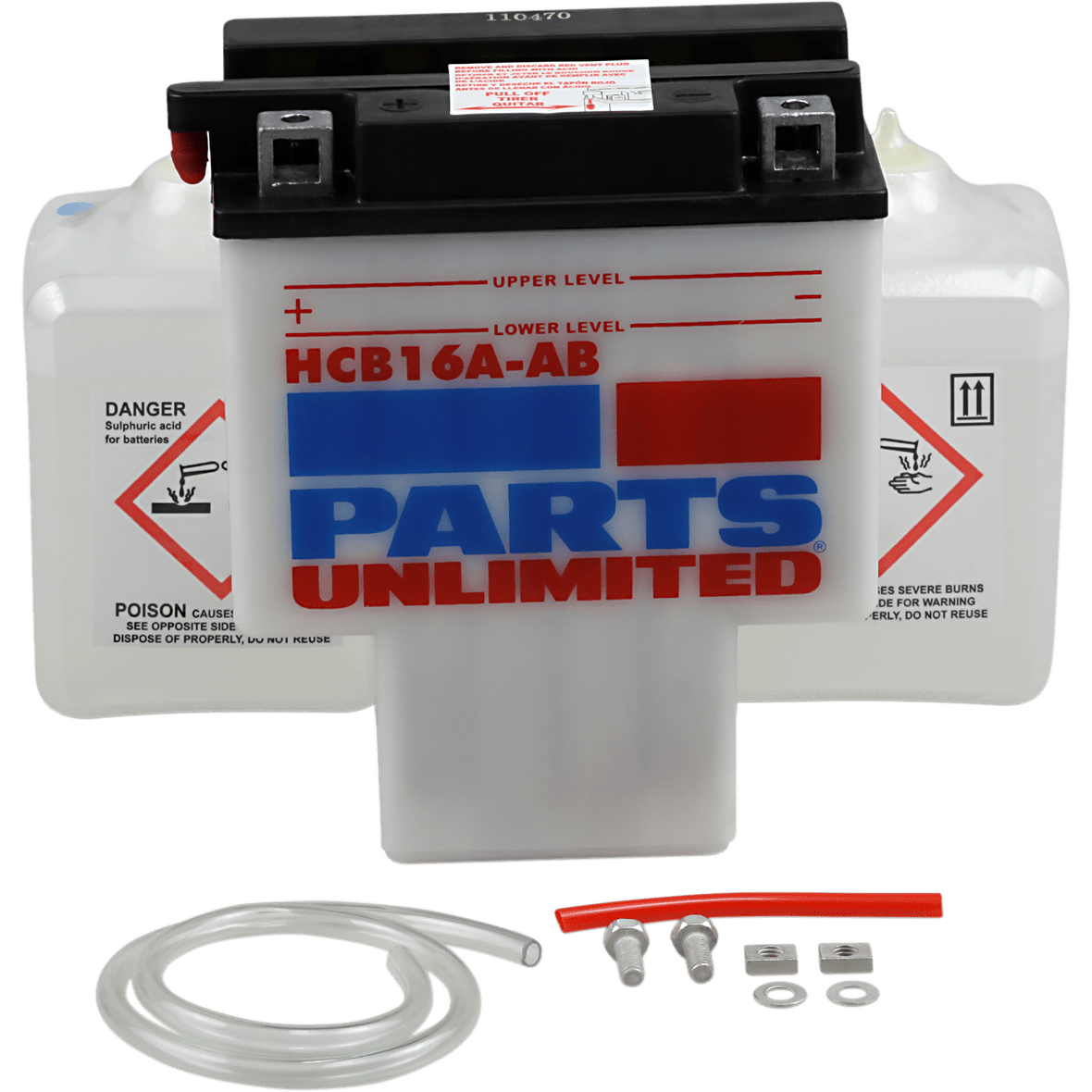 PARTS UNLIMITED Battery HYB16A-AB