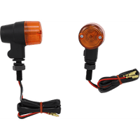 K&S TECHNOLOGIES Marker Light Dual Filament Amber/Black