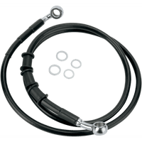 DRAG SPECIALTIES Brake Line Front (Upper) Black