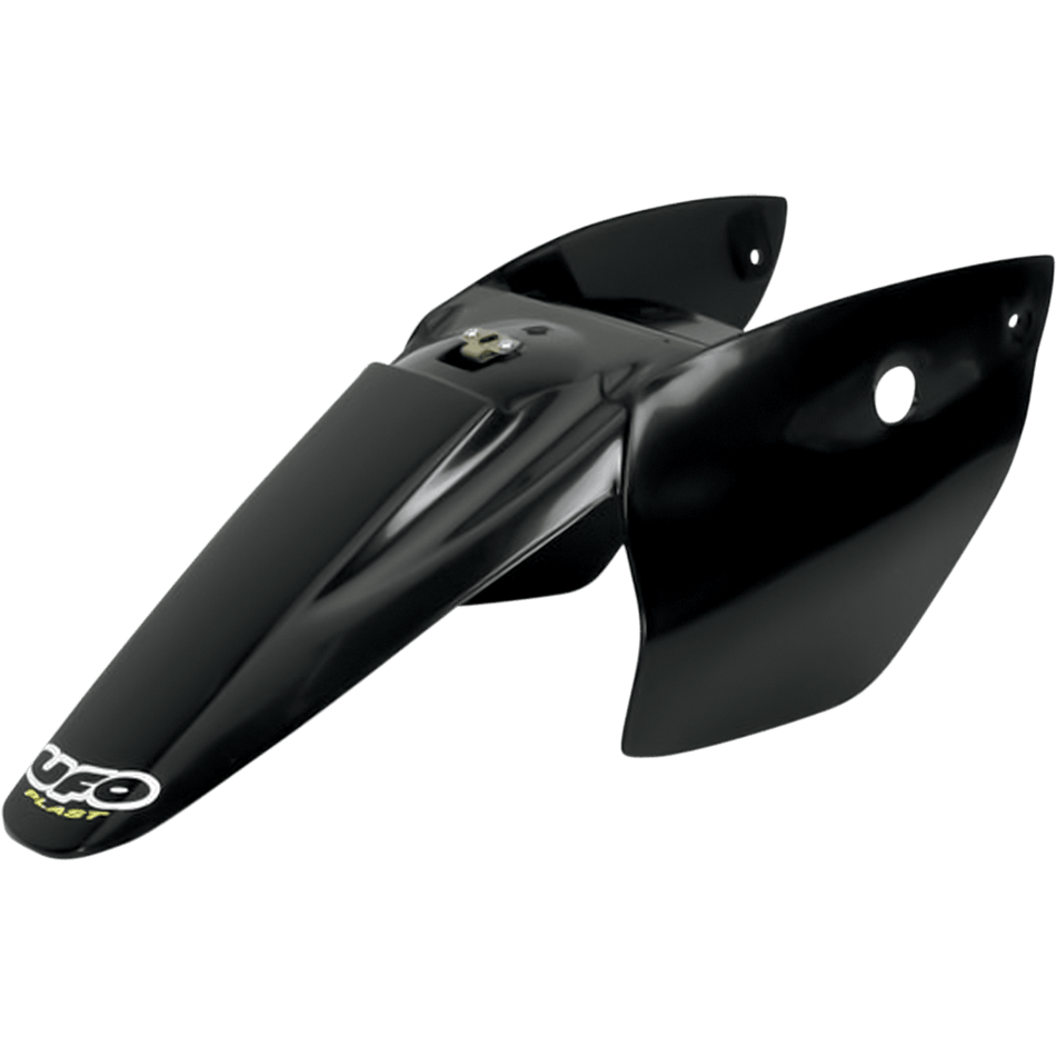 UFO Rear Fender With Side Panels Black