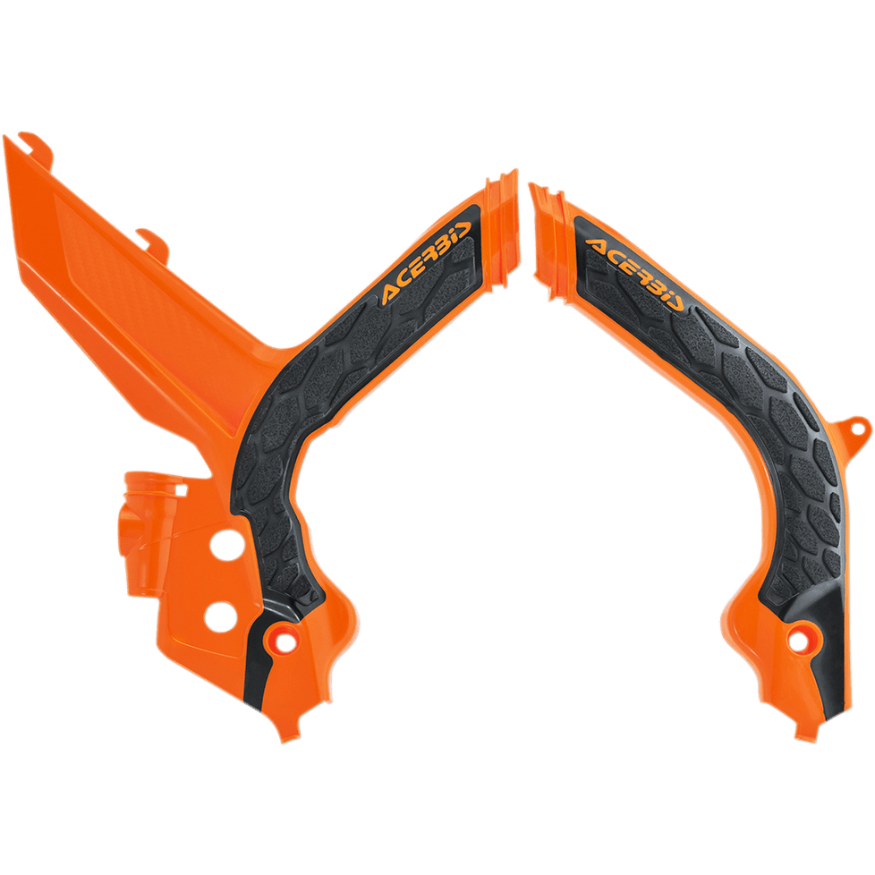 ACERBIS X-Grip Frame Guards '16 Orange/Black KTM