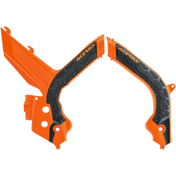 ACERBIS X-Grip Frame Guards '16 Orange/Black KTM