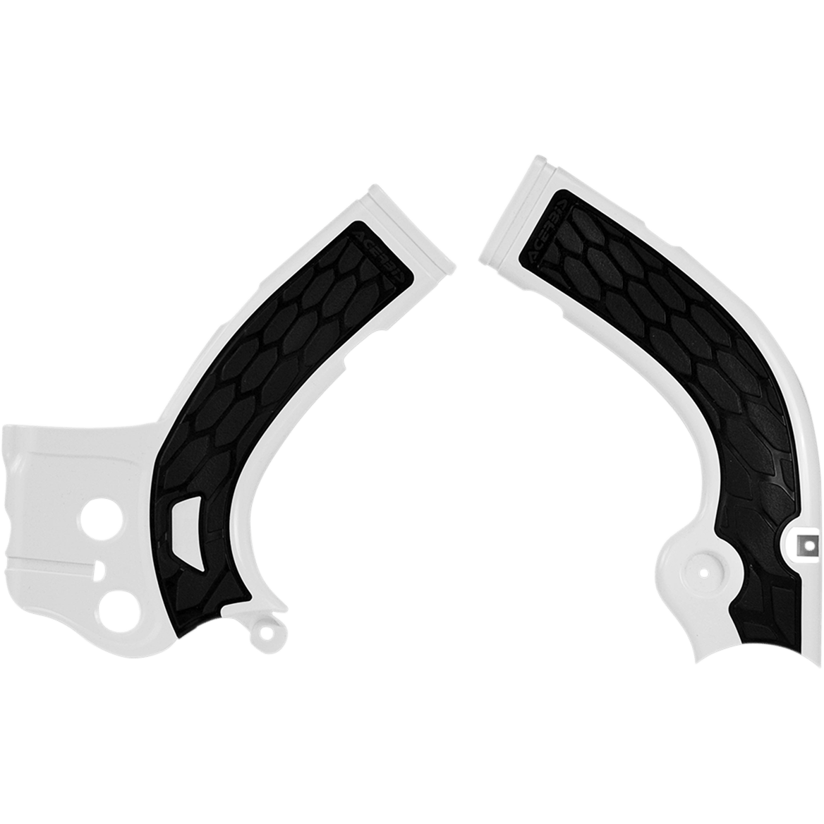 ACERBIS X-Grip Frame Guards White/Black YZ 250F/450F