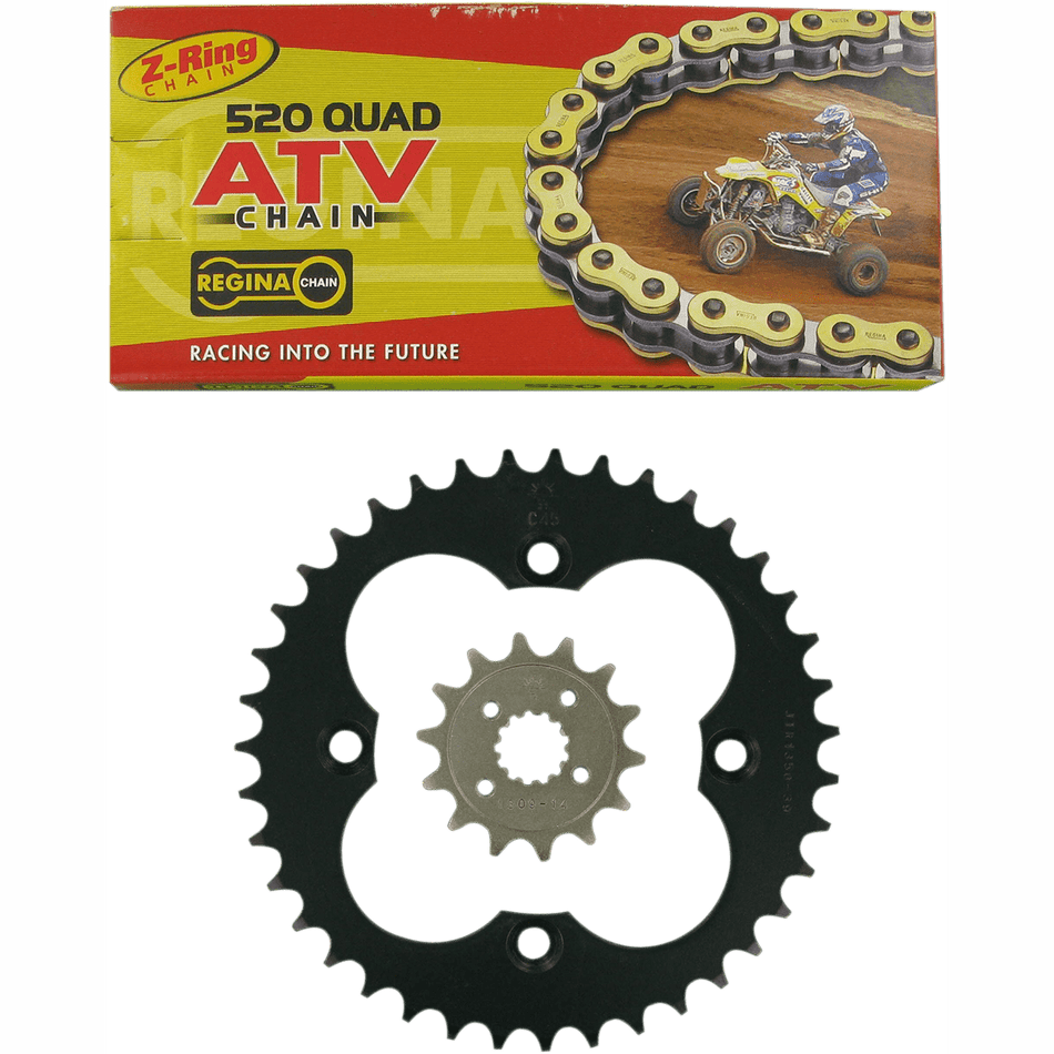 REGINA Chain and Sprocket Kit Honda TRX 400EX '05-'08/TRX 400X '09-'14 5QUAD/094KHO025