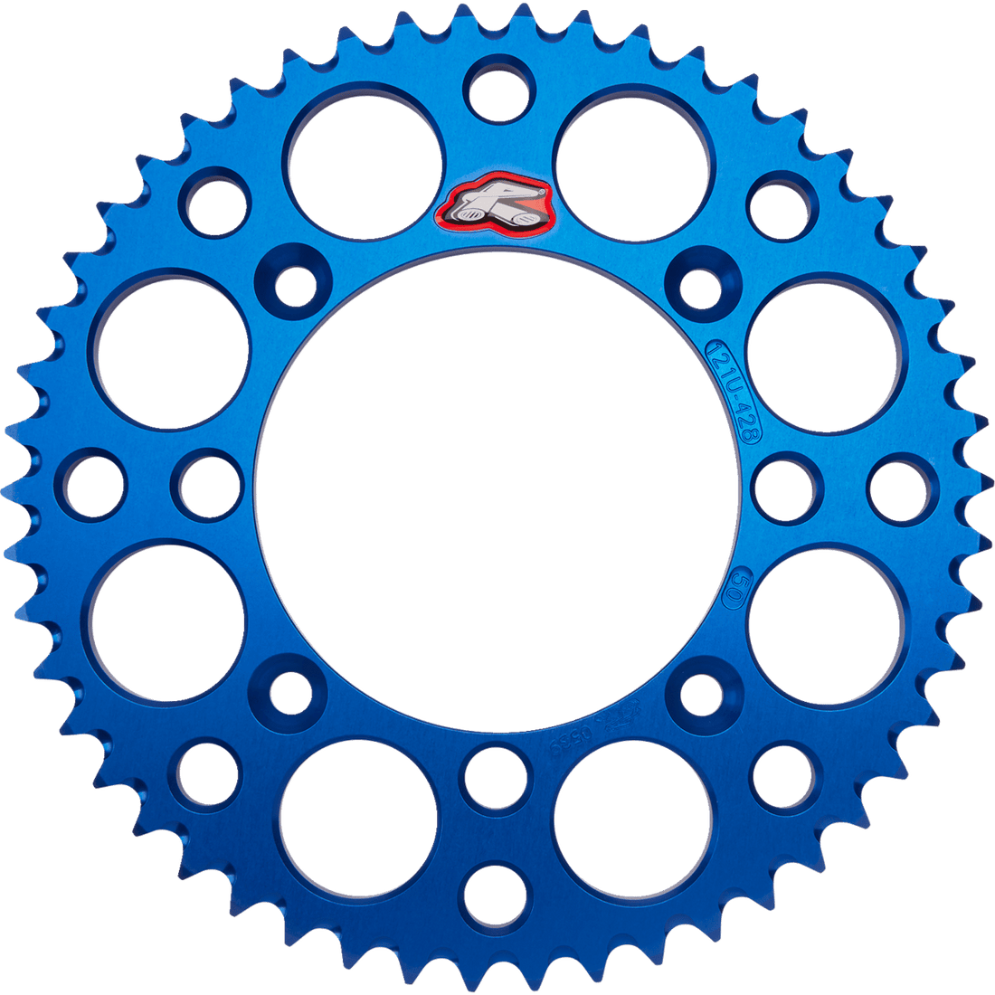 RENTHAL Rear Sprocket Suzuki/Yamaha Blue 50 Tooth 121U42850GPBU