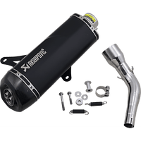 AKRAPOVIC Muffler Black Stainless Steel GTS/GTV SVE3SO9HRSSBL