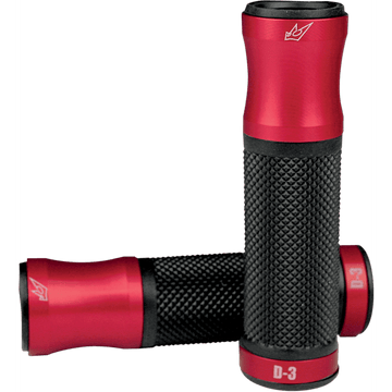 DRIVEN RACING Grips D3 Red/Black