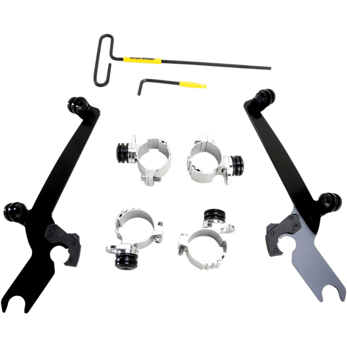 MEMPHIS SHADES Sportshield Trigger-Lock Mounting Kit Black XL883 MEB2000