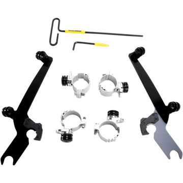 MEMPHIS SHADES Sportshield Trigger-Lock Mounting Kit Black XL883 MEB2000