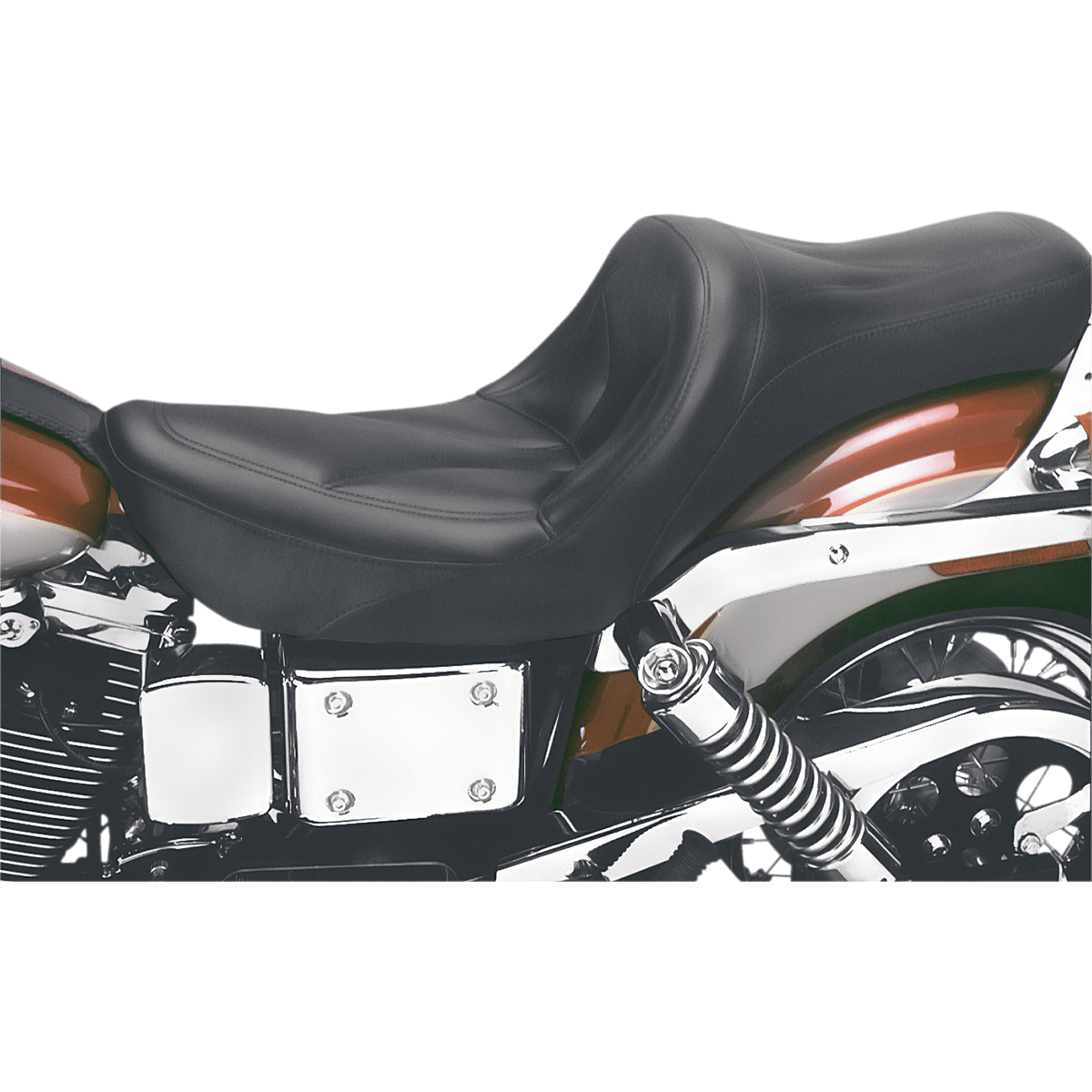 SADDLEMEN King Seat FXDWG 83G5HFJ