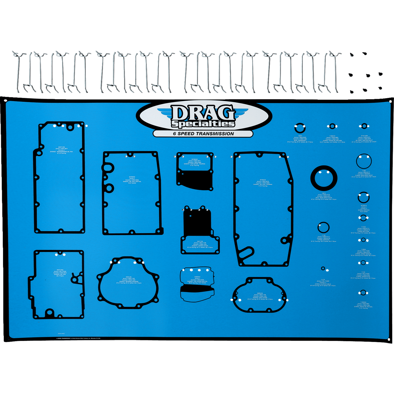 DRAG SPECIALTIES Gasket Board 6 Speed