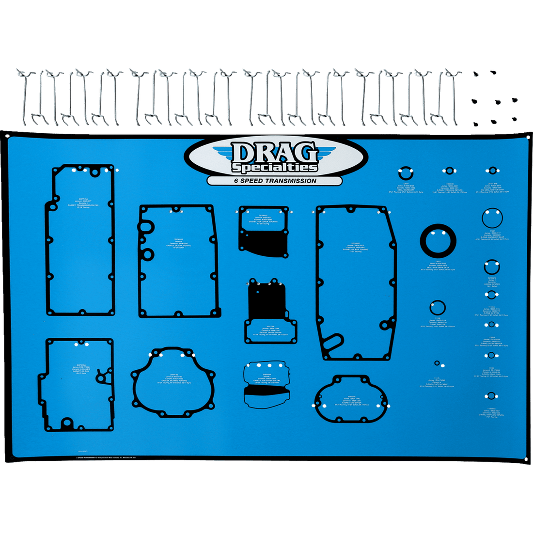 DRAG SPECIALTIES Gasket Board 6 Speed