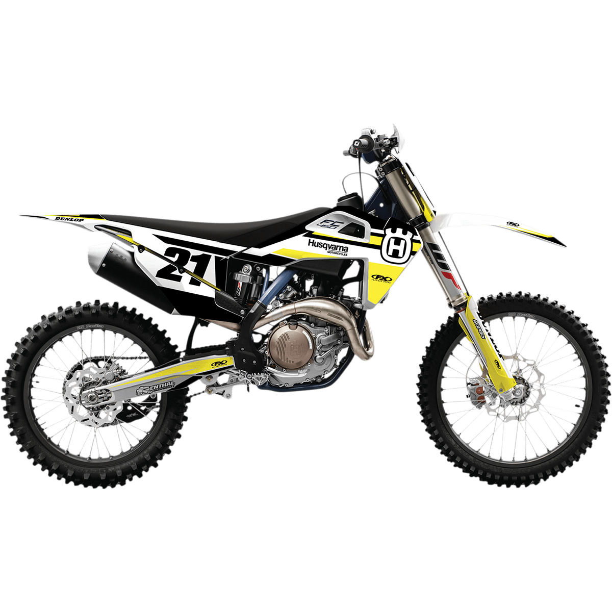 FACTORY EFFEX EVO 18 Graphic Kit Husqvarna TC/FC