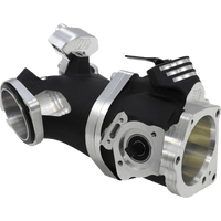 HORSEPOWER, INC Max Flow™ Throttle Body Black Twin Cam 55 mm HPI55MF118B