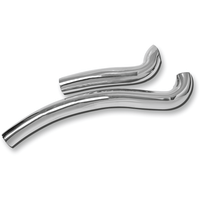 BASSANI XHAUST Sweeper Heat Shields Chrome HSXLFF12