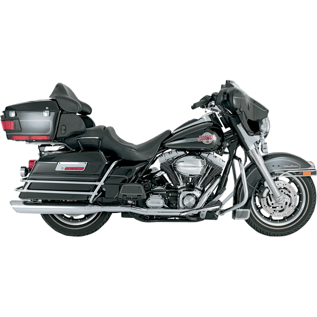 VANCE & HINES Dual Headpipes for '95-'08 FL Chrome 16799