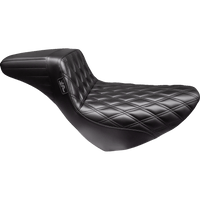 LE PERA Kickflip Daddy Long Legs Low Rider Seat Double Diamond Black FL/FX '18-'24 LYR590DLDD