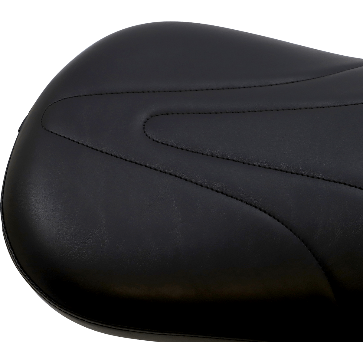 LE PERA Sorrento 2-Up Seat Stitched Black FL '08-'23 LK907