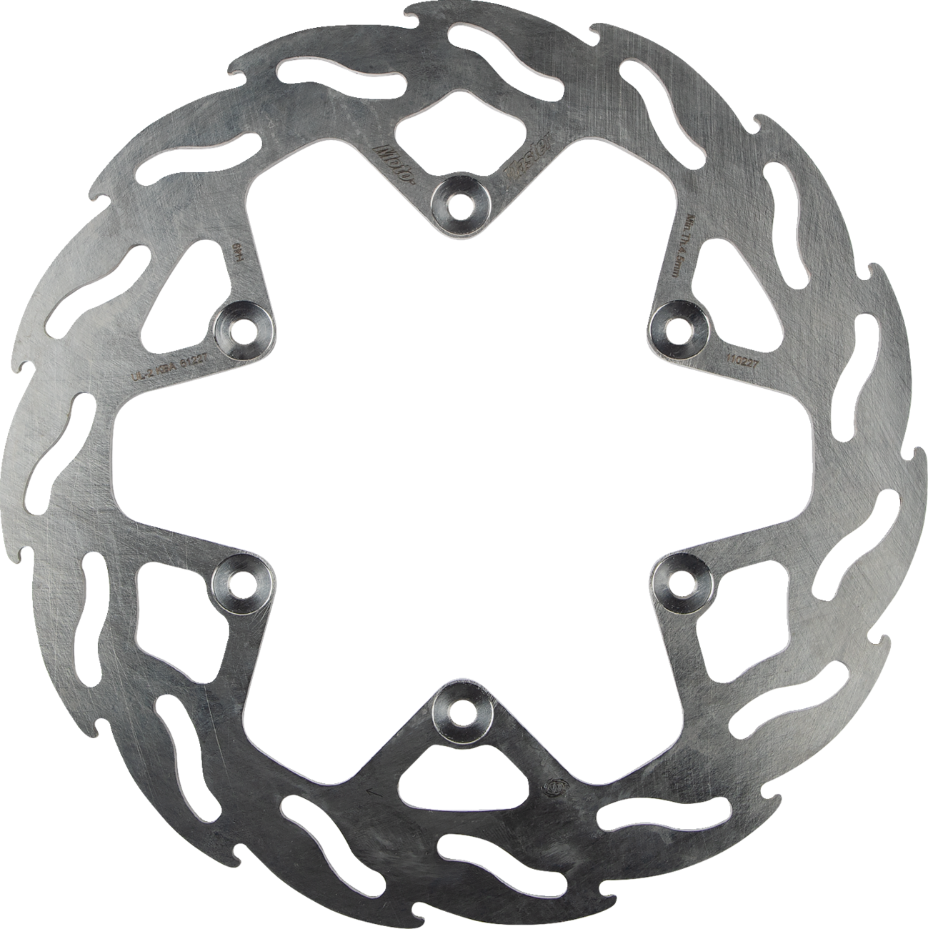 MOTO-MASTER Brake Rotor Rear Flame