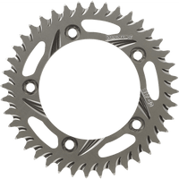 VORTEX Aluminum Sprocket Silver Rear 40 Tooth