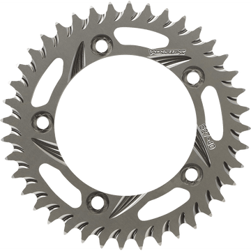 VORTEX Aluminum Sprocket Silver Rear 40 Tooth