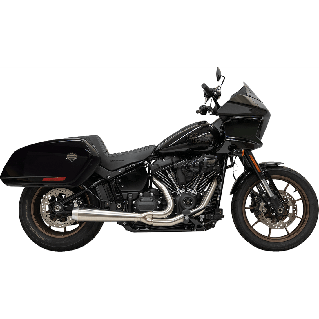 BASSANI XHAUST 2-into-1 Road Rage III Exhaust System 49-State Stainless 1S81SSE