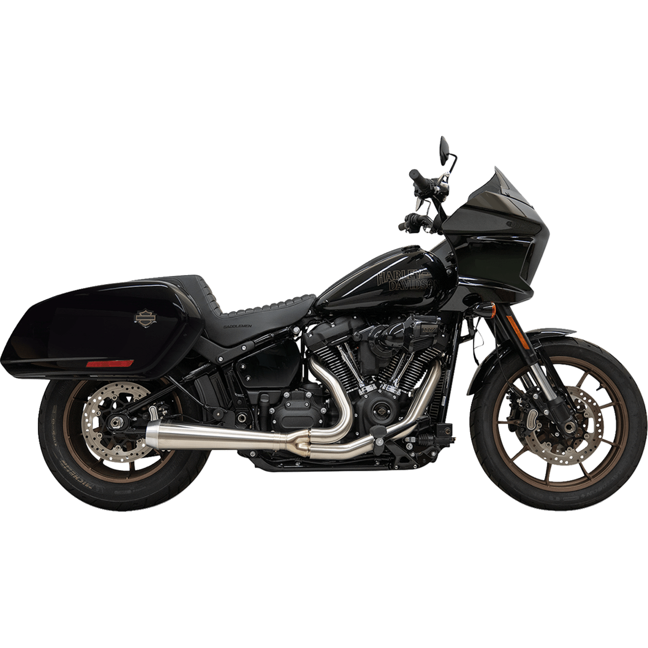 BASSANI XHAUST 2-into-1 Road Rage III Exhaust System 49-State Stainless 1S81SSE