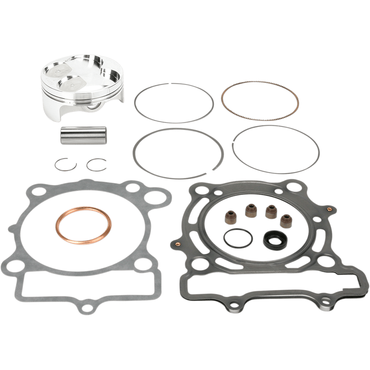 WISECO Piston Kit with Gaskets 77.00 mm Kawasaki | Suzuki PK1239