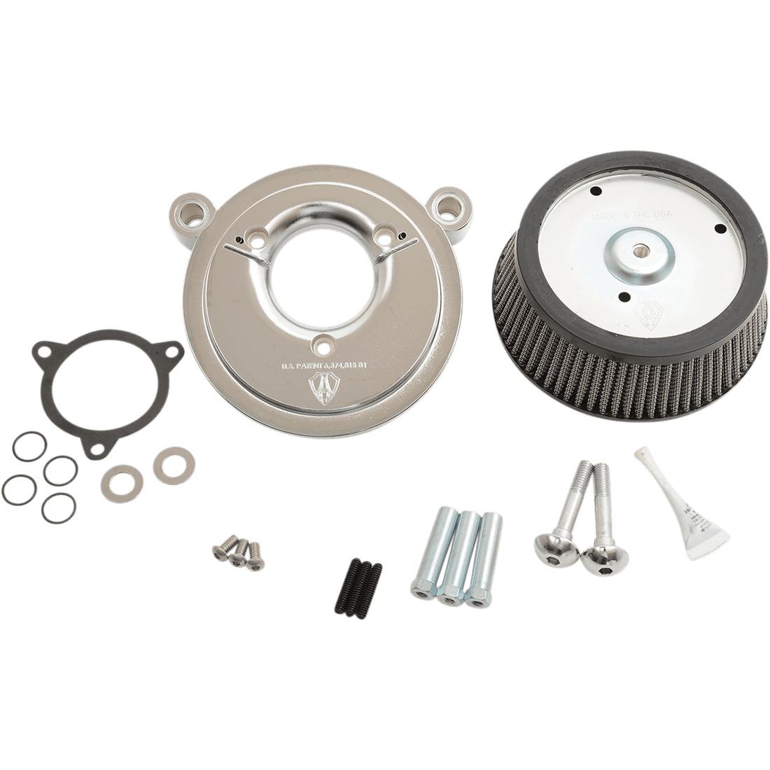 ARLEN NESS Big Sucker™ Air Filter Kit Chrome Stage I 50514