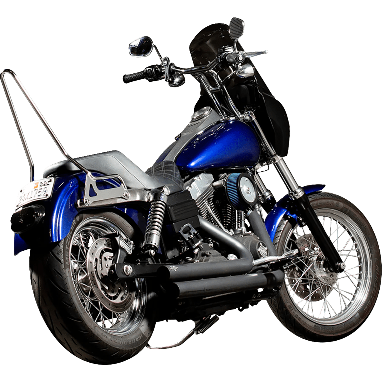 BILTWELL EXFIL Sissy Bar FXD Chrome 5003501