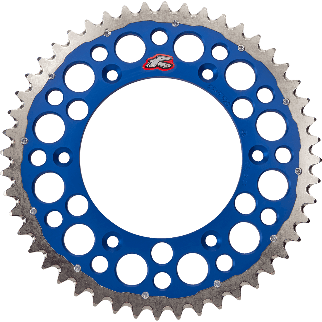 RENTHAL Twinring™ Rear Sprocket 48 Tooth Blue 224052048GPBU