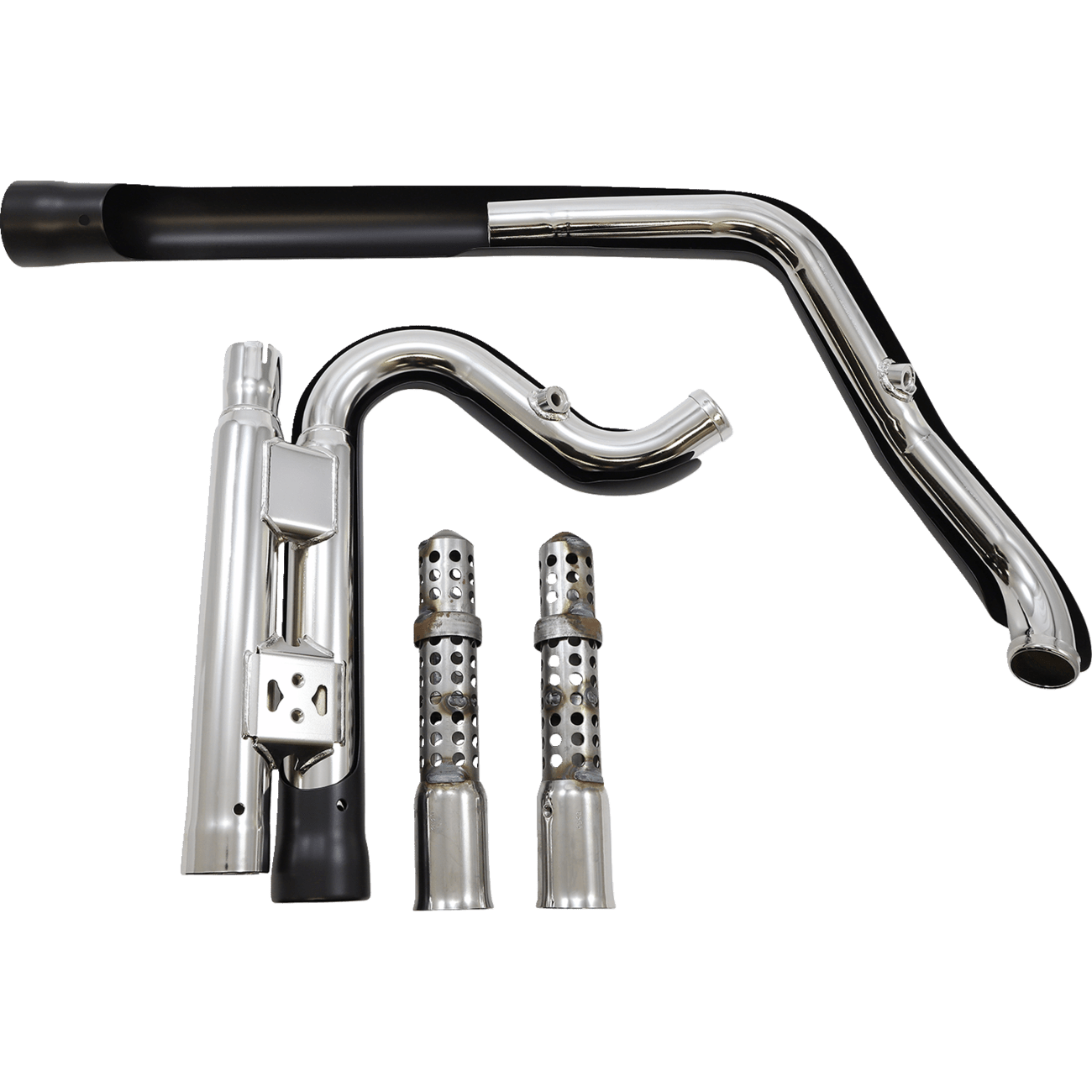 COBRA 909 Exhaust Black '12-'17 Dyna 6708B