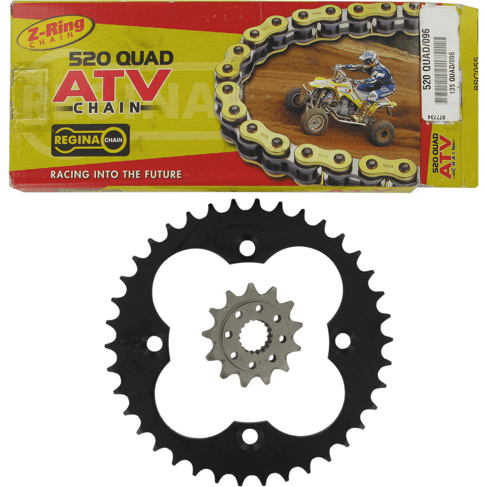 REGINA Chain and Sprocket Kit Honda TRX 450R/ER '06-'14 5QUAD/096KHO027