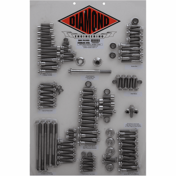 DIAMOND ENGINEERING Fastener Kit Custom/Transformation 12-Point Softail PB659S