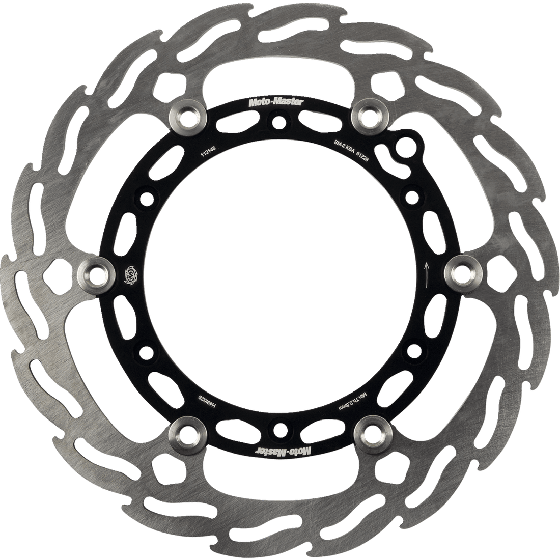 MOTO-MASTER Brake Rotor Front Flame 112145PU