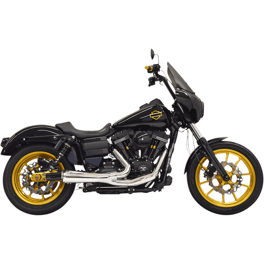 BASSANI XHAUST Ripper 2:1 Exhaust System Chrome 1D6C