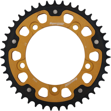 SUPERSPROX Stealth Rear Sprocket 43 Tooth Gold Suzuki/Triumph RST179243GLD