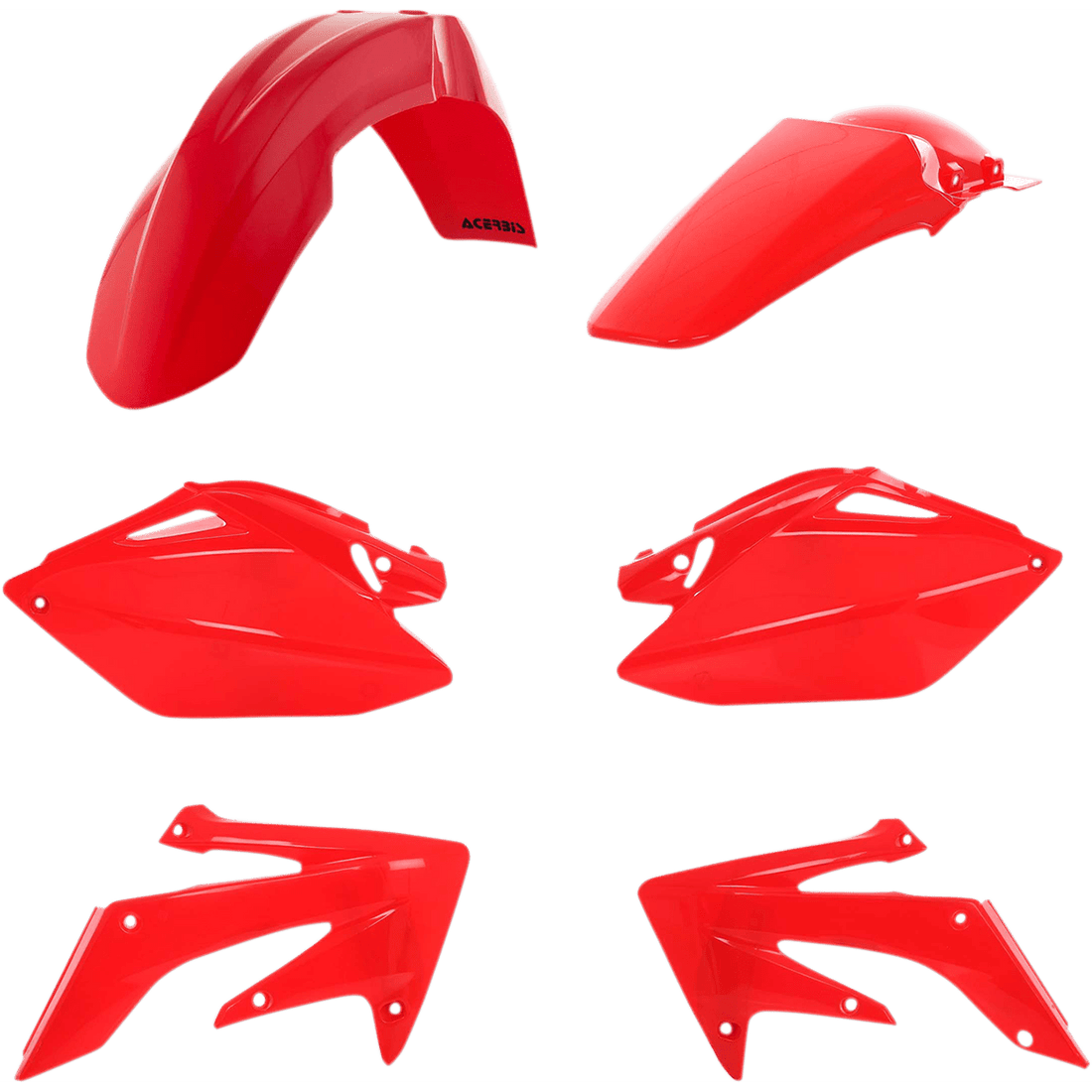 ACERBIS Standard Replacement Body Kit Red 2041040004