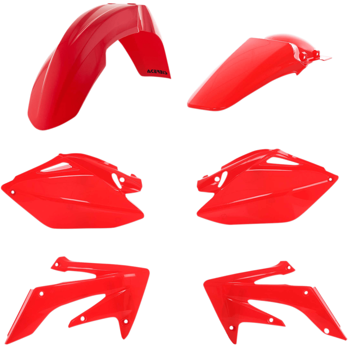 ACERBIS Standard Replacement Body Kit Red 2041040004